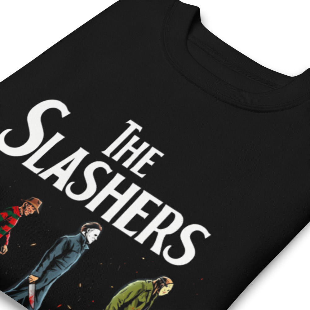 Suéter The Slashers Horror Icons Crosswalk - Doblado zoom
