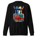 Suéter Voltron Neon Robot Head Yellow Eyes - Frente