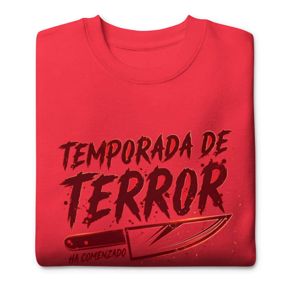 Suéter Temporada De Terror Ha Comenzado - Doblado
