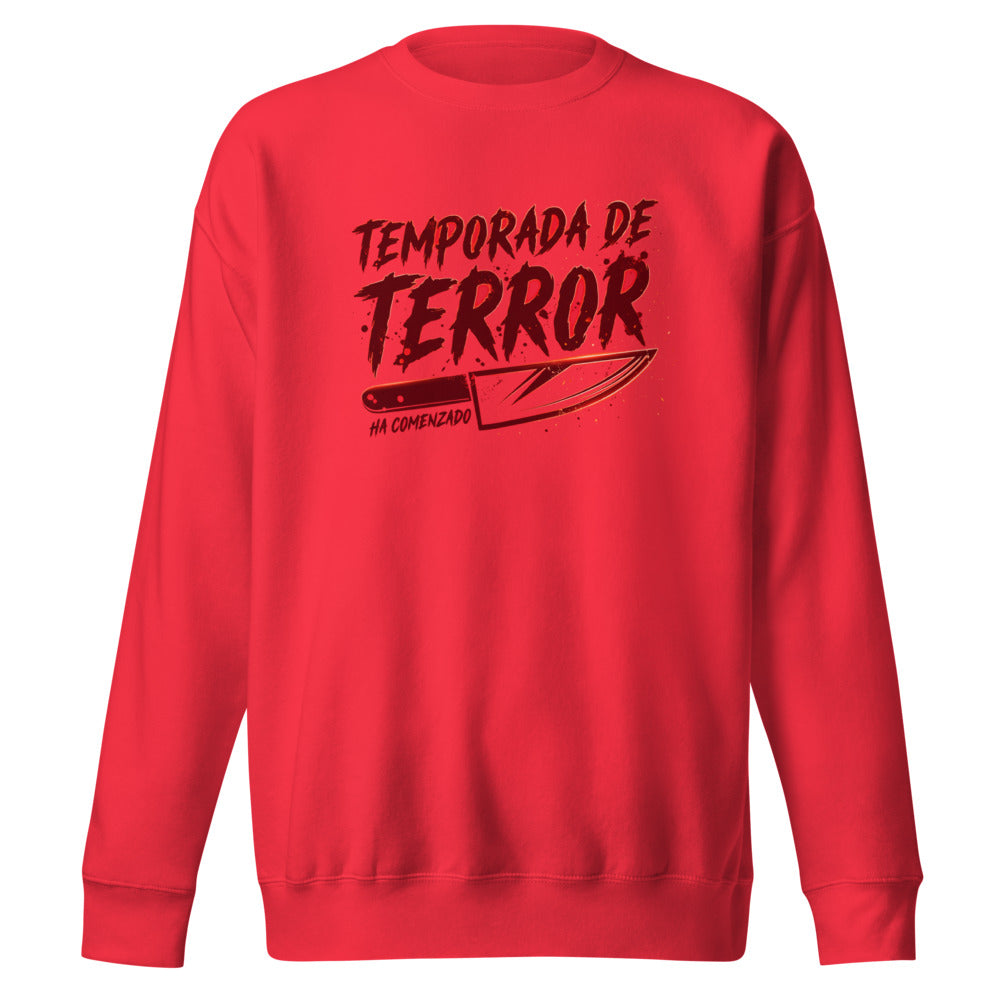 Suéter Temporada De Terror Ha Comenzado - Frente