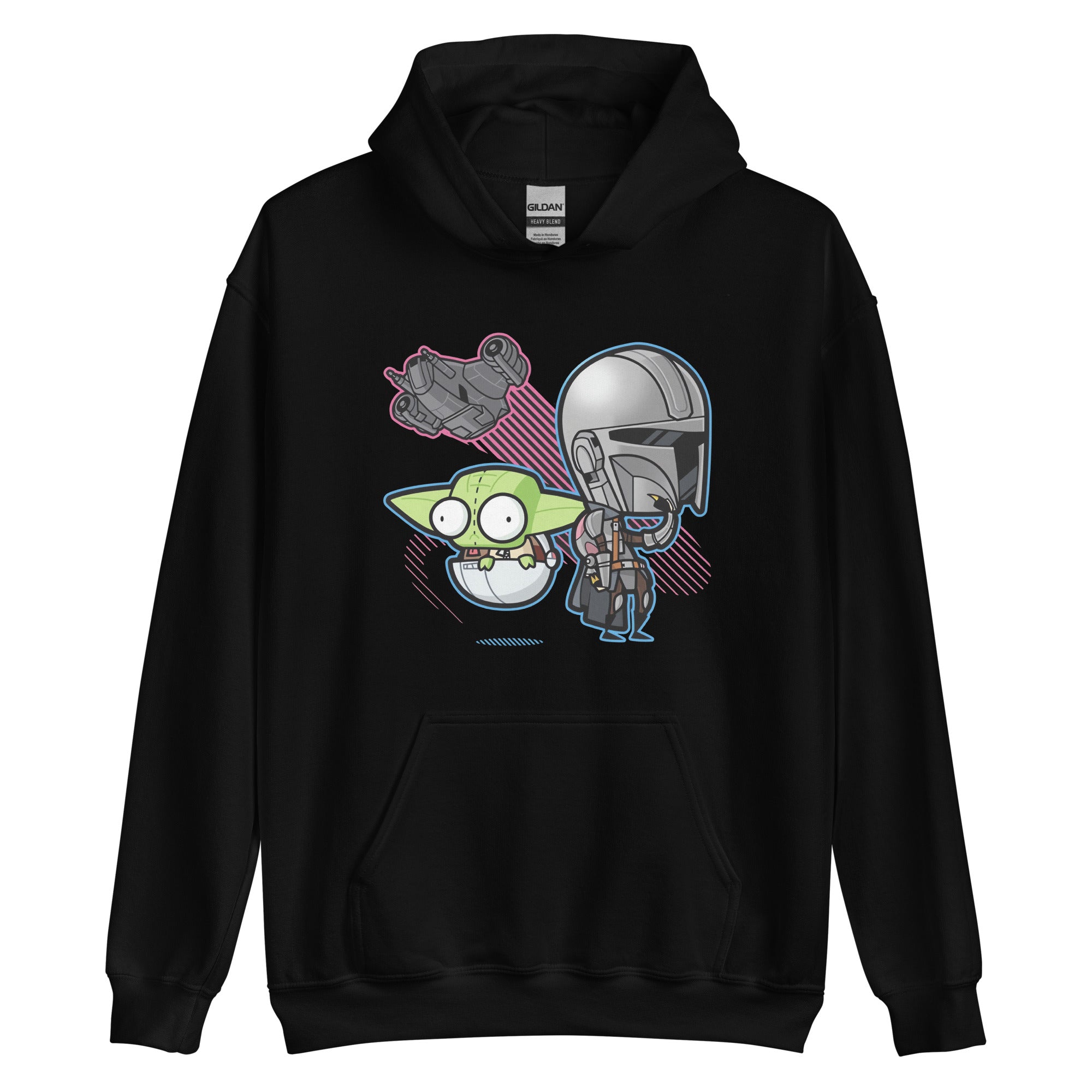 Hoodie Mandalorian Zim, Disponible en Superstar, la mejor tienda online para comprar tu merch, la mejor calidad, comprala ahora en Superstar.
