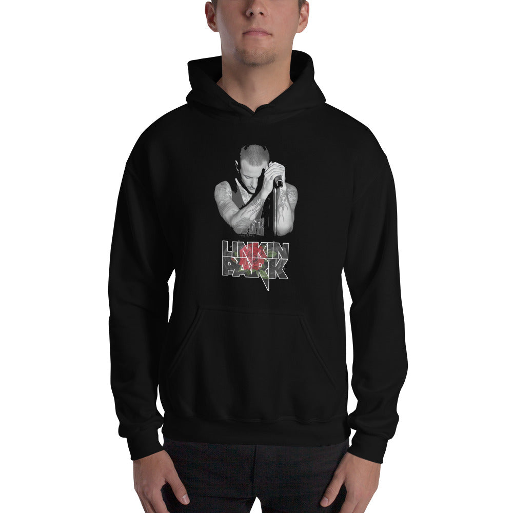 Hoodie Linkin Park Roses, Disponible en Superstar, la mejor tienda online para comprar tu merch, la mejor calidad, comprala ahora en Superstar.