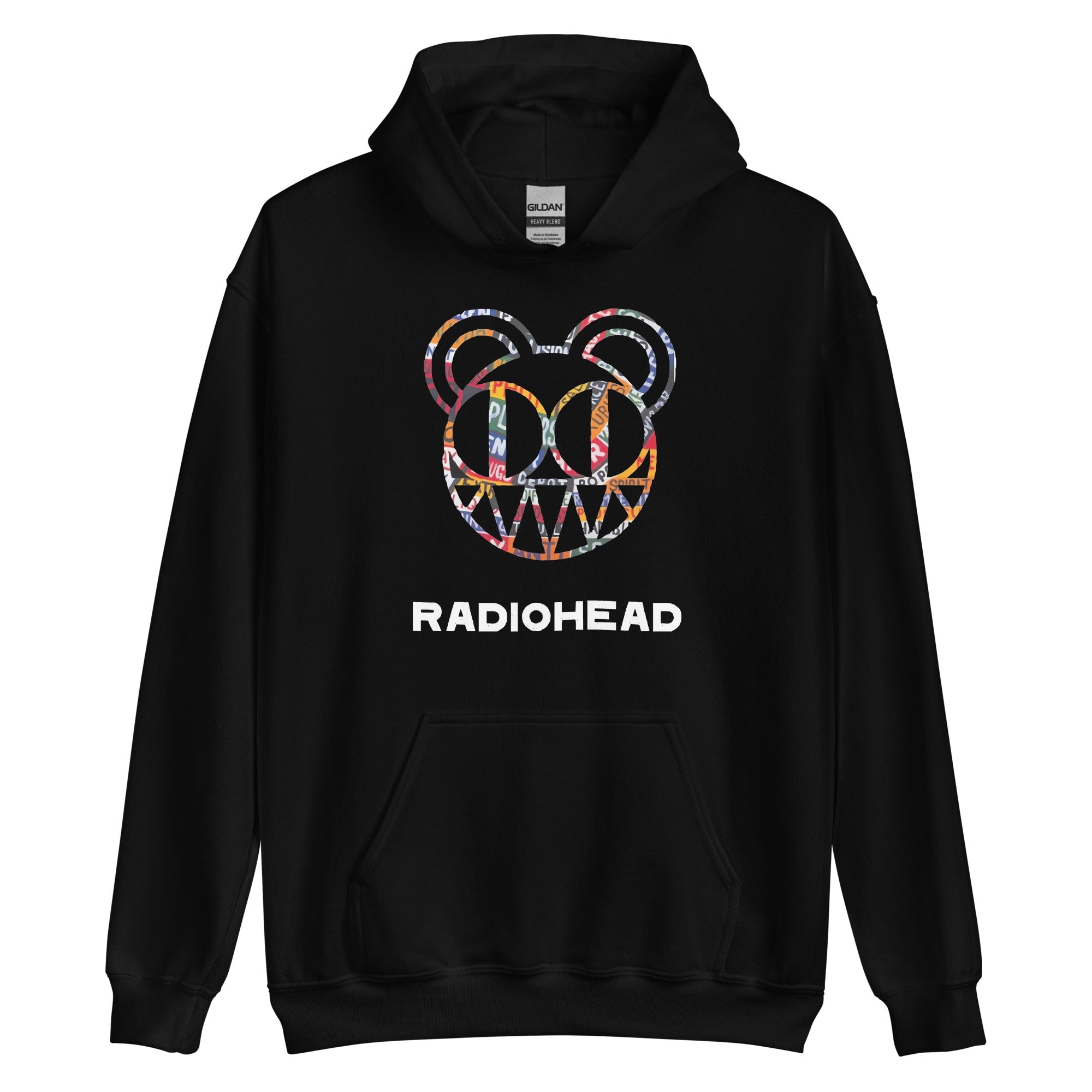 Hoodie Radiohead Colors, Disponible en Superstar, la mejor tienda online para comprar tu merch, la mejor calidad, comprala ahora en Superstar.