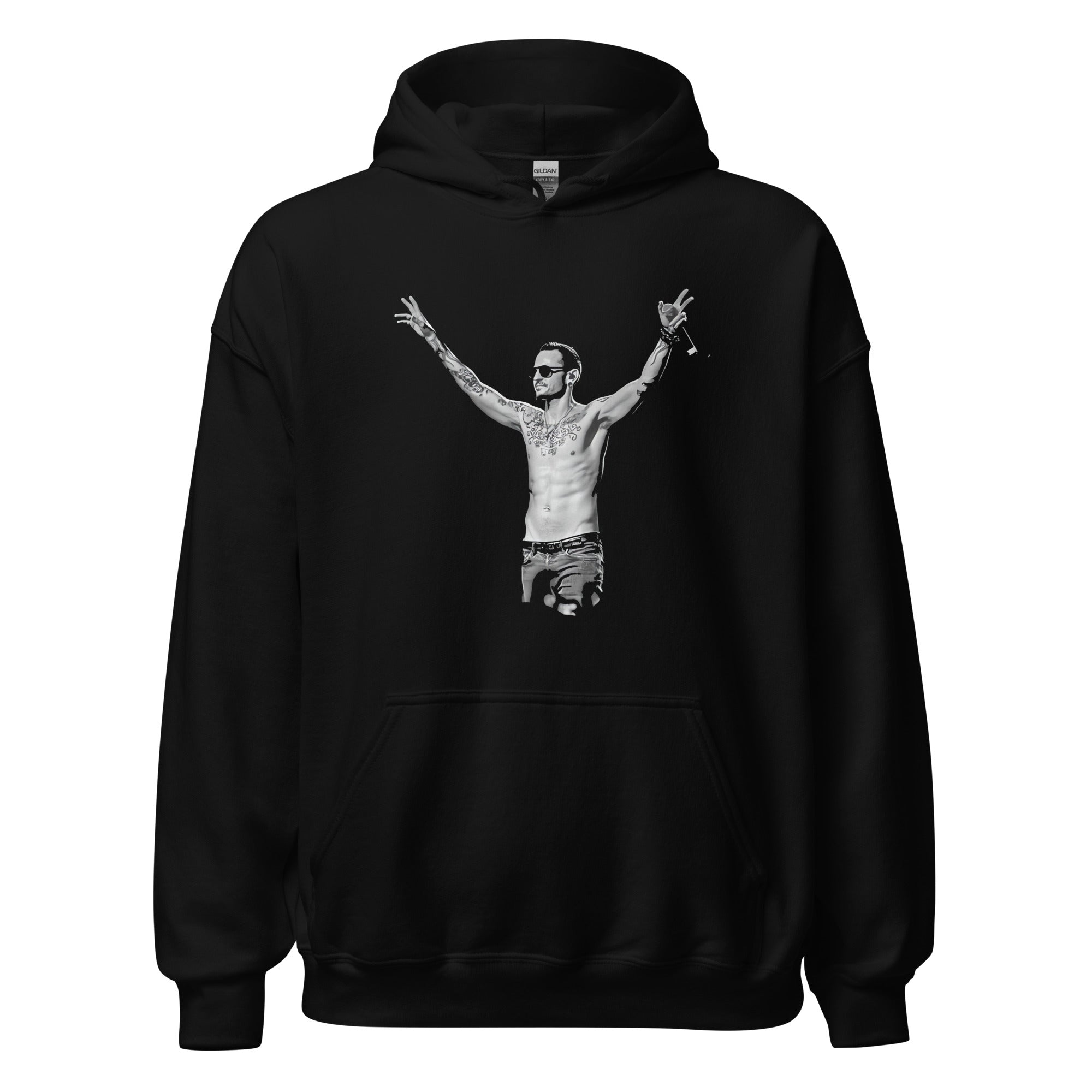 Hoodie Chester Bennington Disponible en Superstar, la mejor tienda online para comprar tu merch, la mejor calidad, comprala ahora en Superstar.
