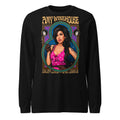Amy Winehouse Pin Up Tattoo Art manga larga negra frente