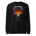 Metallica Master Of Puppets Cross Sunset manga larga negra frente