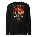 Queen Band We Will Rock You Gym manga larga negra frente