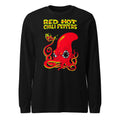 Red Hot Chili Peppers Octopus manga larga negra frente