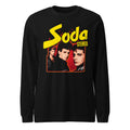 Soda Stereo Red Yellow Cover manga larga negra frente