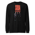 Soda Stereo Reunion Tour Photo manga larga negra frente