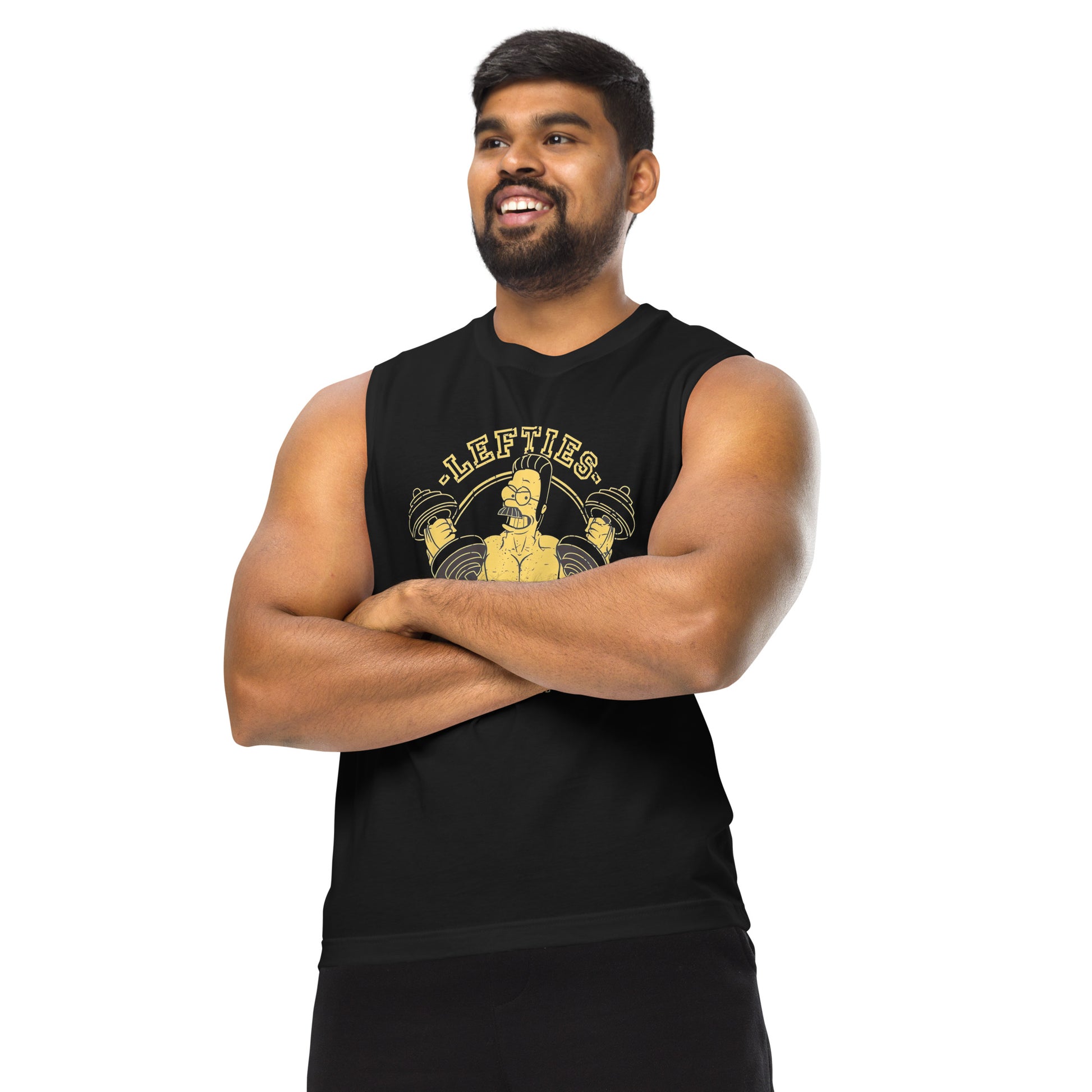 Camiseta sin mangas perfecta para entrenar, Camiseta Lefties Gym comprala en línea y experimenta el mejor servicio al cliente. envíos internacionales.
