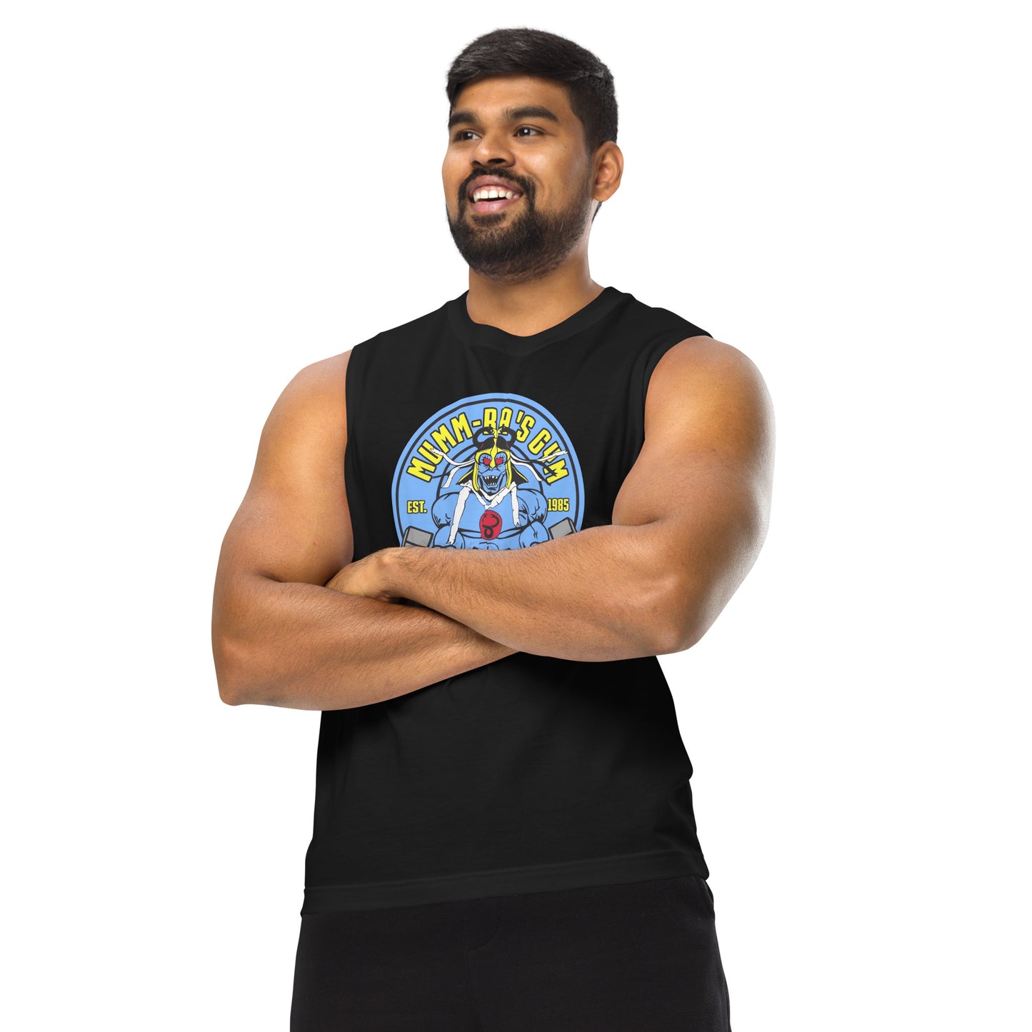 Camiseta sin mangas perfecta para entrenar, Camiseta Mumm- Ra Gym comprala en línea y experimenta el mejor servicio al cliente.