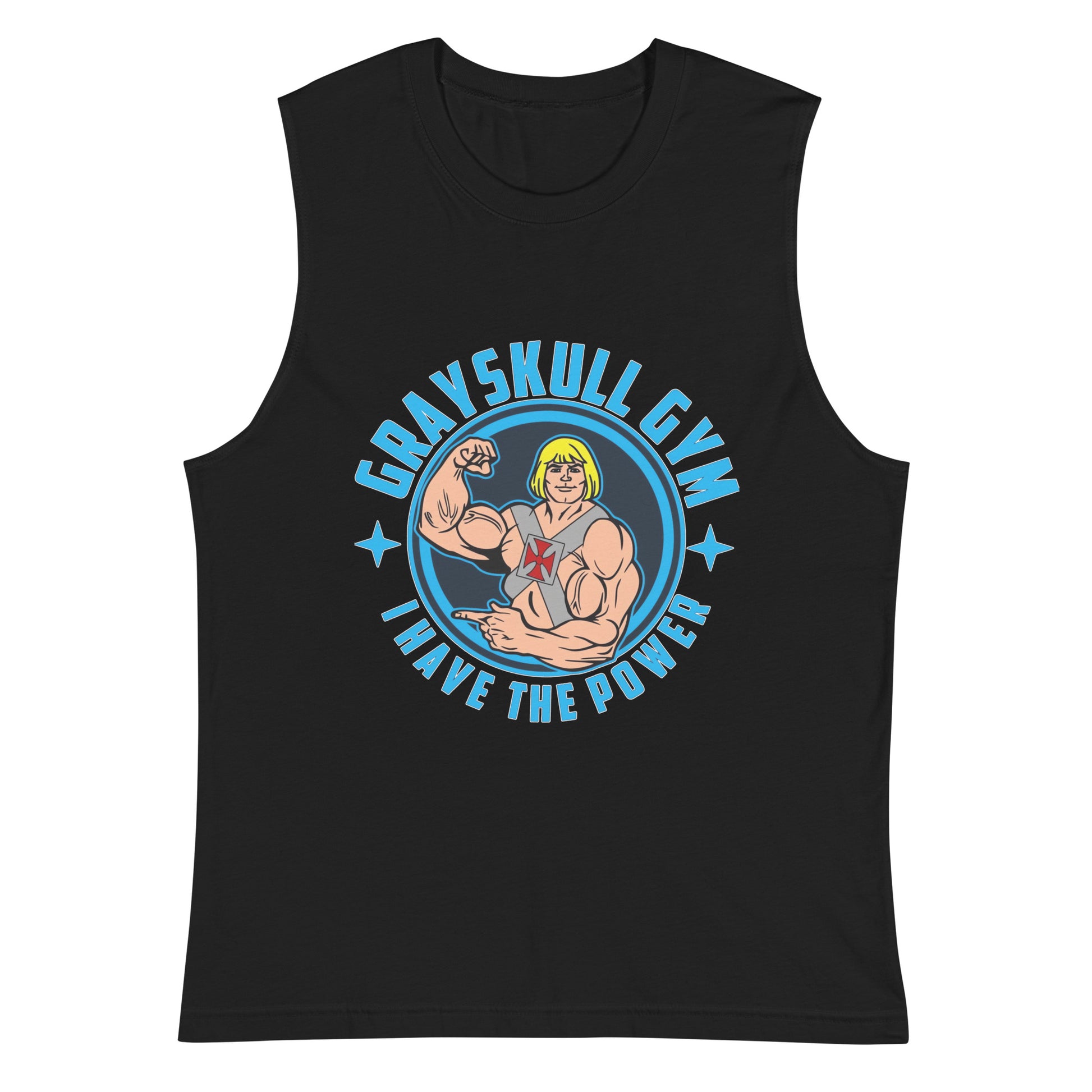 Camiseta sin mangas perfecta para entrenar, Camiseta Grayskull Gym compra en línea y experimenta el mejor servicio al cliente. envíos internacionales.
