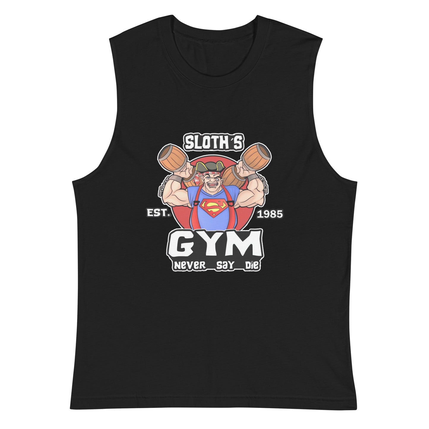 Camiseta sin mangas perfecta para entrenar, Camiseta Sloth's Gym compra en línea y experimenta el mejor servicio al cliente. envíos internacionales.