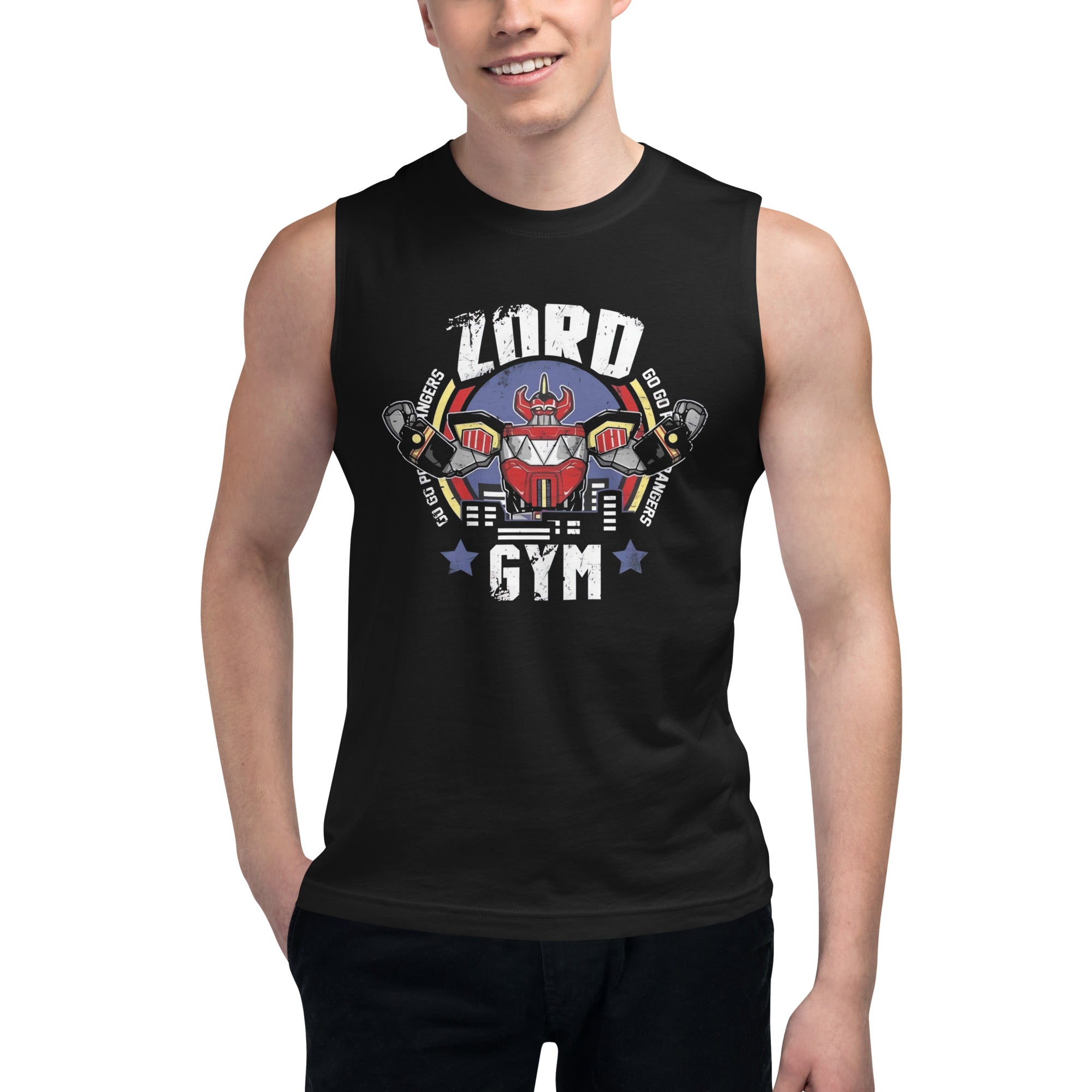 Camiseta sin mangas perfecta para entrenar, Camiseta Zord Gym comprala en línea y experimenta el mejor servicio al cliente. envíos internacionales.