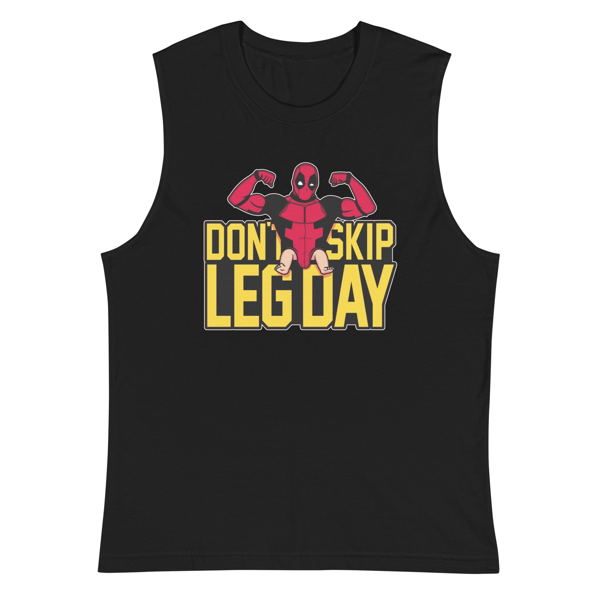 Camiseta sin mangas perfecta para entrenar, Camiseta Don't Skip Leg Day ordena en línea y experimenta el mejor servicio al cliente. 