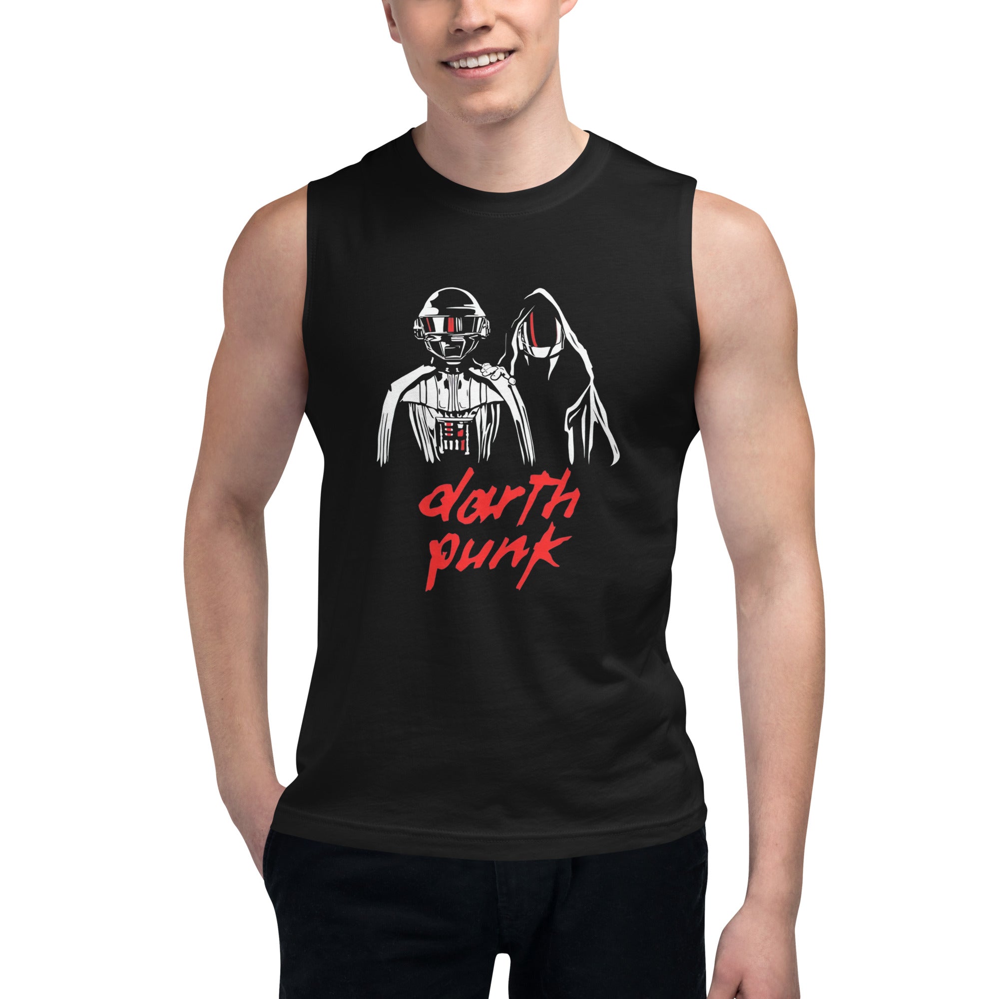 Camiseta sin mangas Darth Punk, productos de Superstar, encuentra el regalo perfecto en la tienda más genial, con envíos a todo el país. 