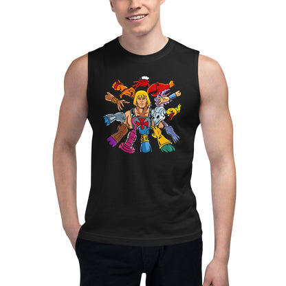 Camiseta sin mangas He-Man, productos de Superstar, encuentra el regalo perfecto en la tienda más genial, con envíos a todo el país. Compra online.