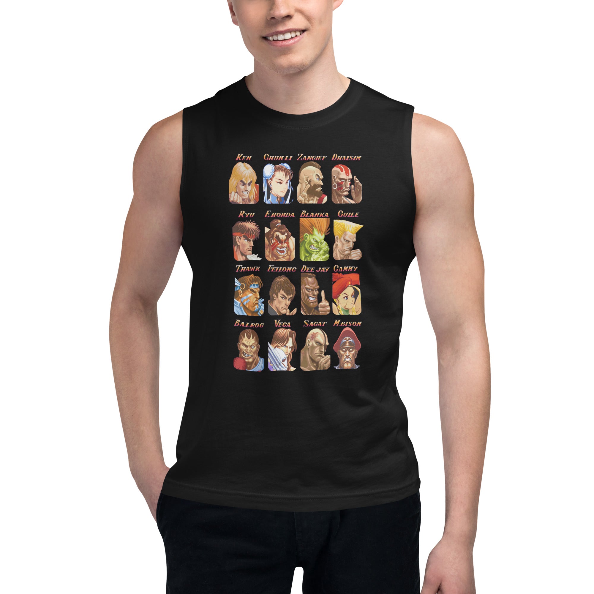 Camiseta sin Mangas de Street Fighter, Nuestras Camisetas son unisex disponibles en la mejor tienda online, compra ahora en Superstar!