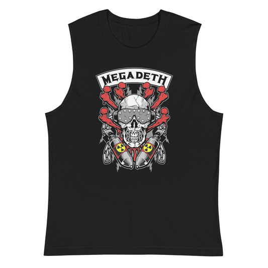 Camiseta sin Mangas Megadeth Skull, Nuestras Camisetas son unisex disponibles en la mejor tienda online, compra ahora en Superstar!