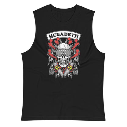 Camiseta sin Mangas Megadeth Skull, Nuestras Camisetas son unisex disponibles en la mejor tienda online, compra ahora en Superstar!