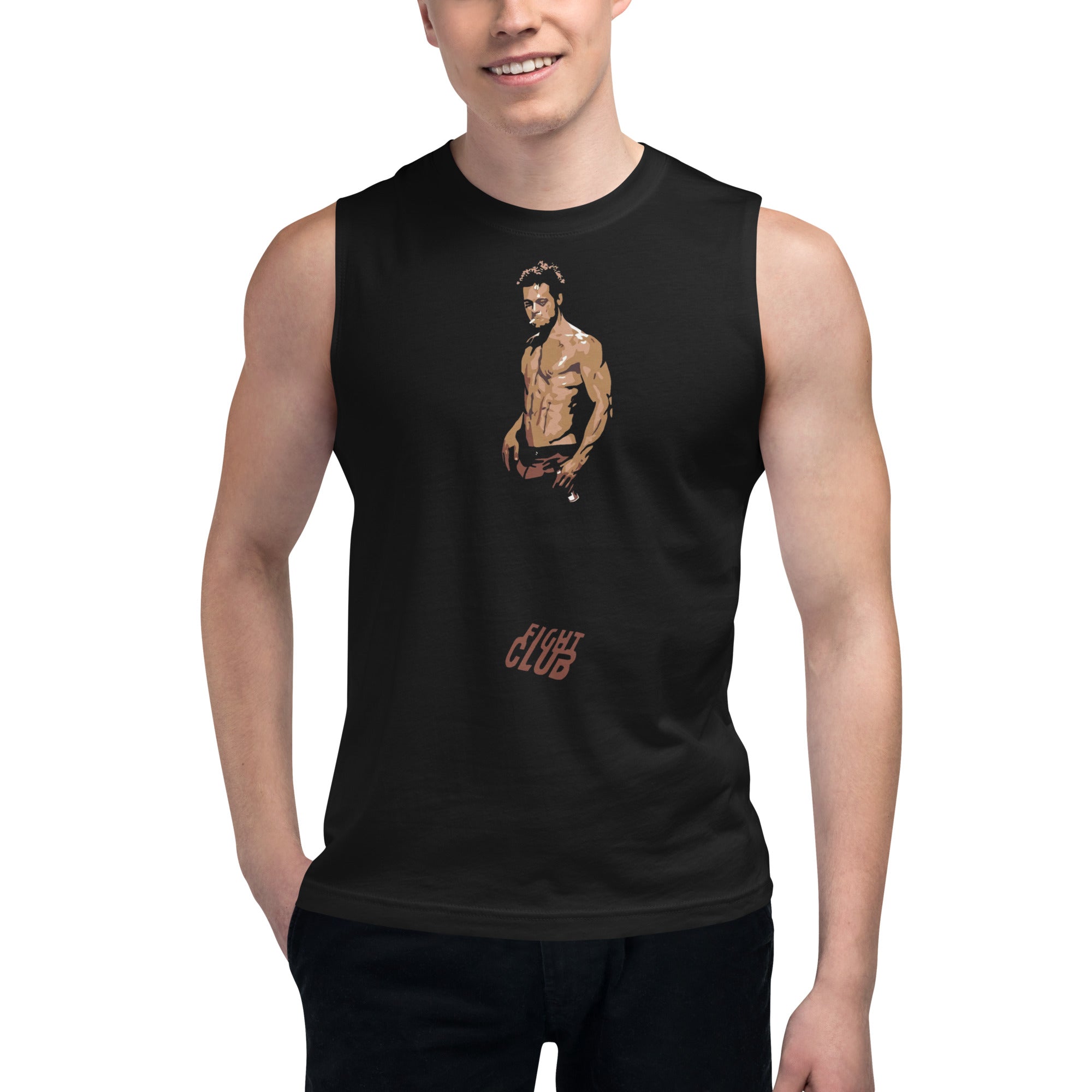 Camiseta sin Mangas Tyler Durden, Nuestras Camisetas son unisex disponibles en la mejor tienda online, compra ahora en Superstar!