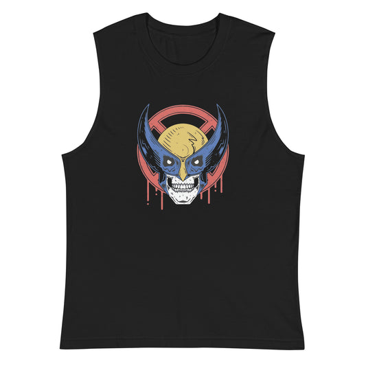 Camiseta sin Mangas Wolverine Skull, Nuestras Camisetas son unisex disponibles en la mejor tienda online, compra ahora en Superstar!