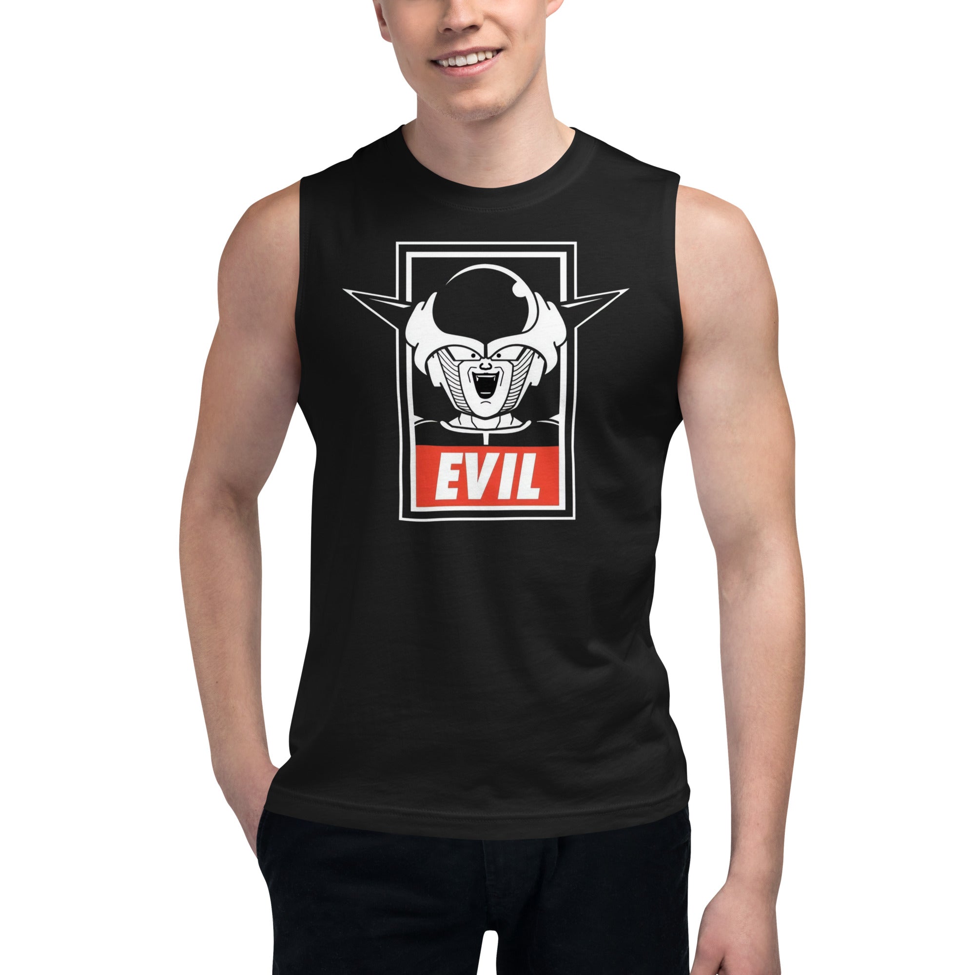 Camiseta sin Mangas Evil, Nuestras Camisetas son unisex disponibles en la mejor tienda online, con envíos a todo el país, compra ahora en Superstar!