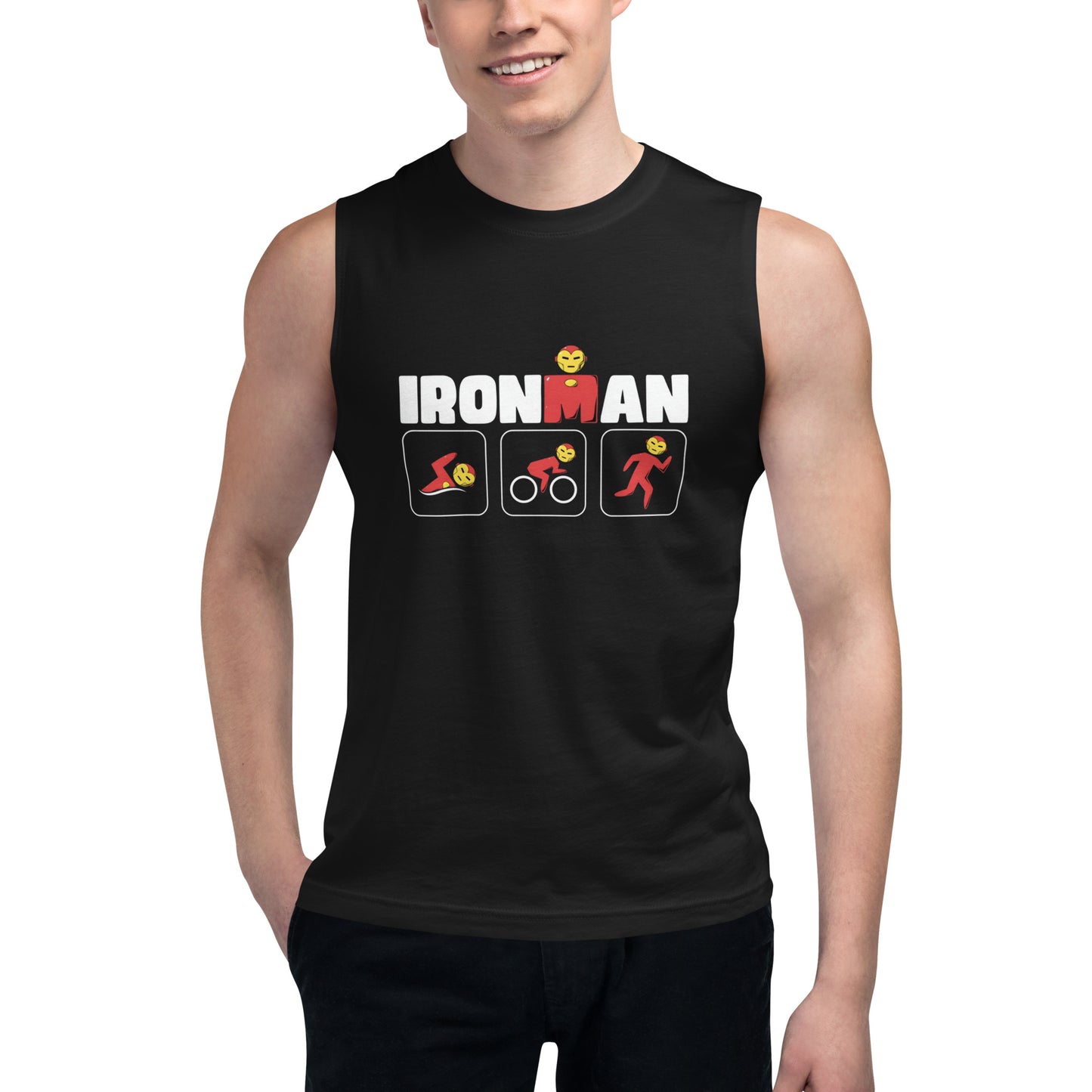 Camiseta sin Mangas de Iron Man, Nuestras Camisetas son unisex disponibles en la mejor tienda online, compra ahora en Superstar!