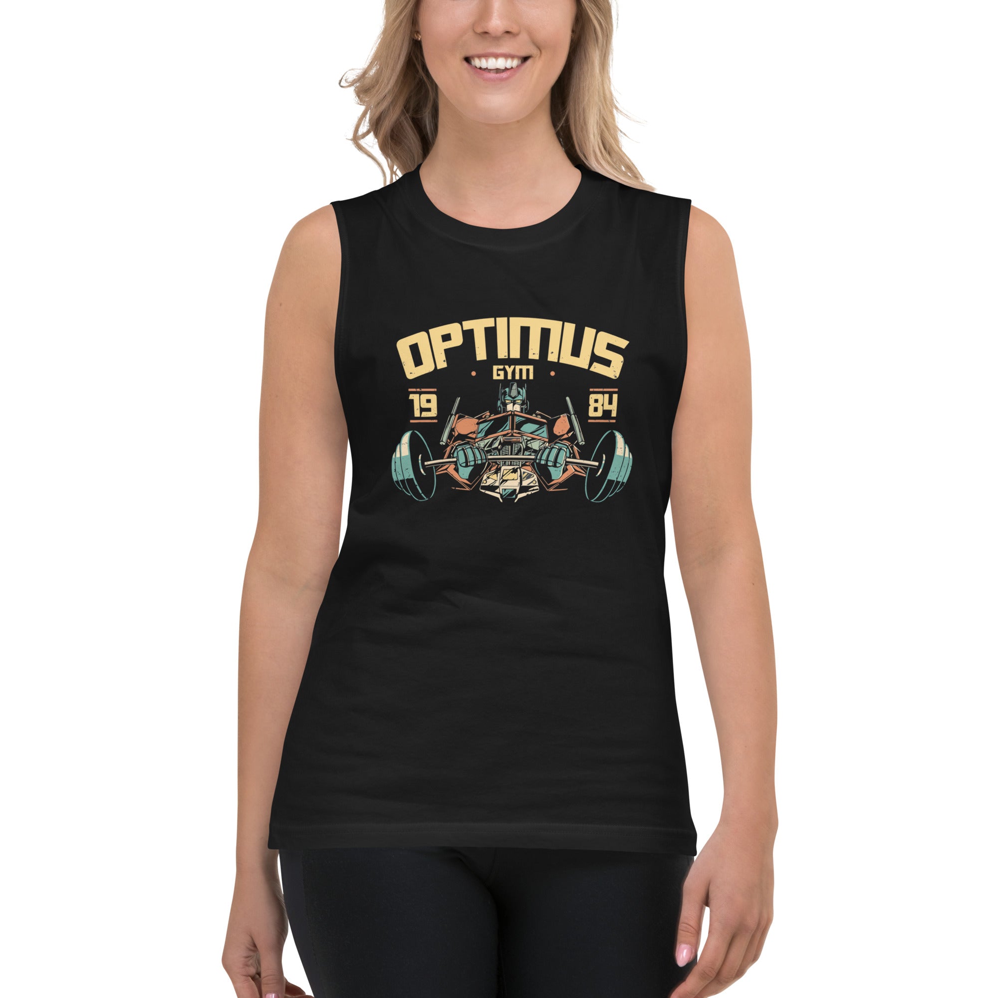 Camiseta sin Mangas de Optimus Gym, Nuestras Camisetas son unisex disponibles en la mejor tienda online, compra ahora en Superstar!