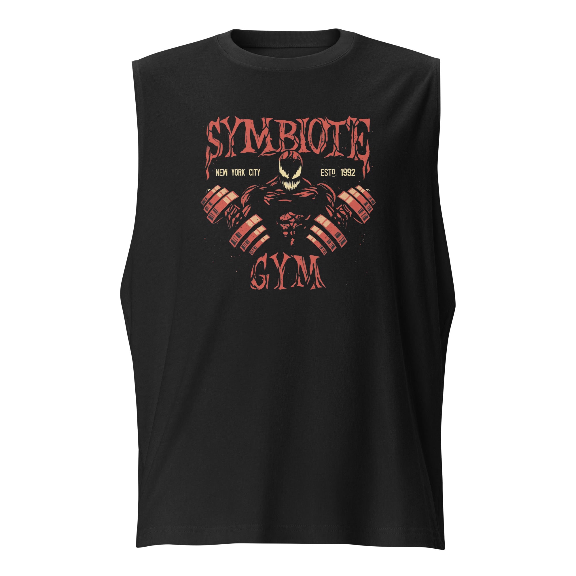Camiseta sin Mangas Symbiote Gym, Nuestras Camisetas son unisex disponibles en la mejor tienda online, compra ahora en Superstar!