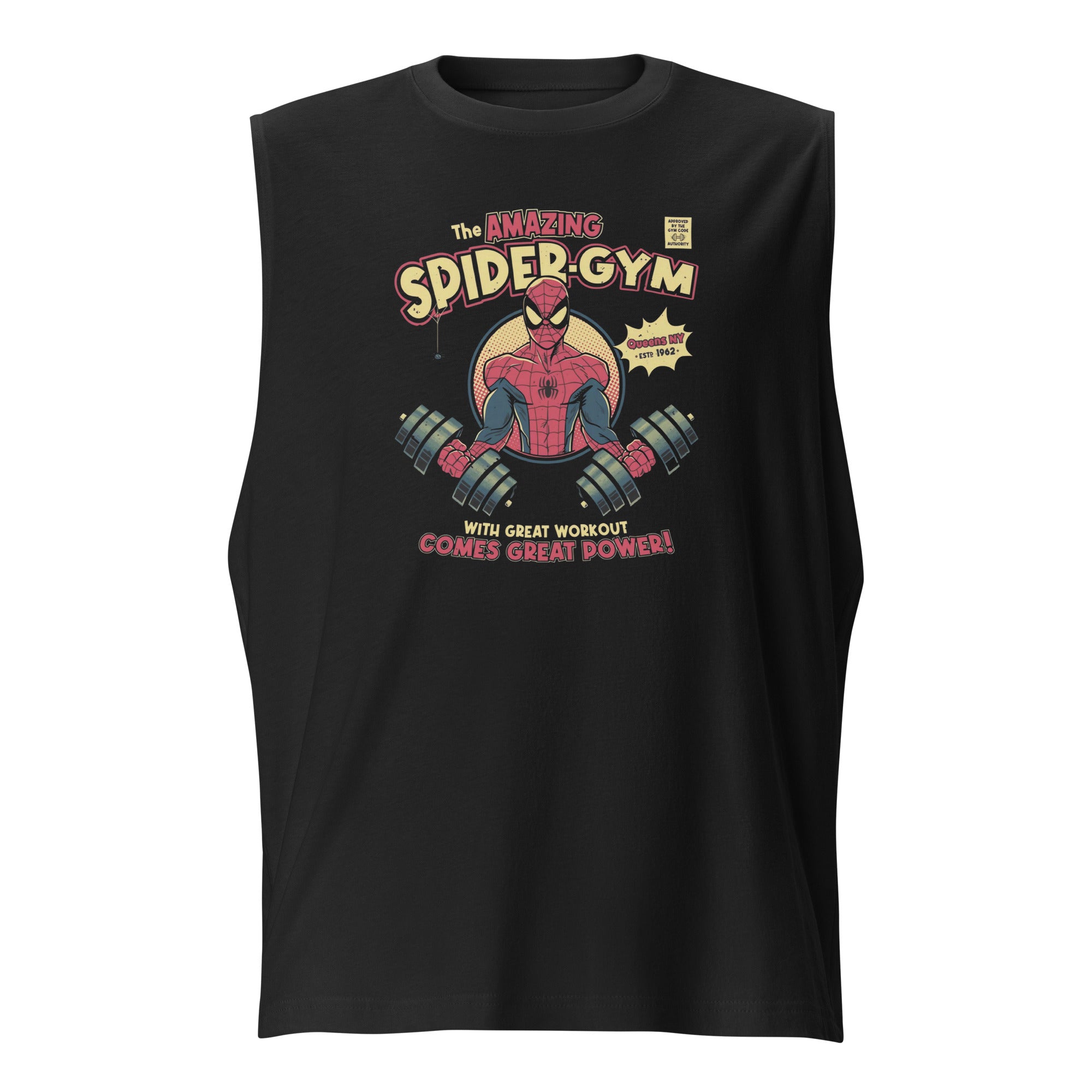Camiseta sin Mangas Spider-Gym, Nuestras Camisetas son unisex disponibles en la mejor tienda online, compra ahora en Superstar!