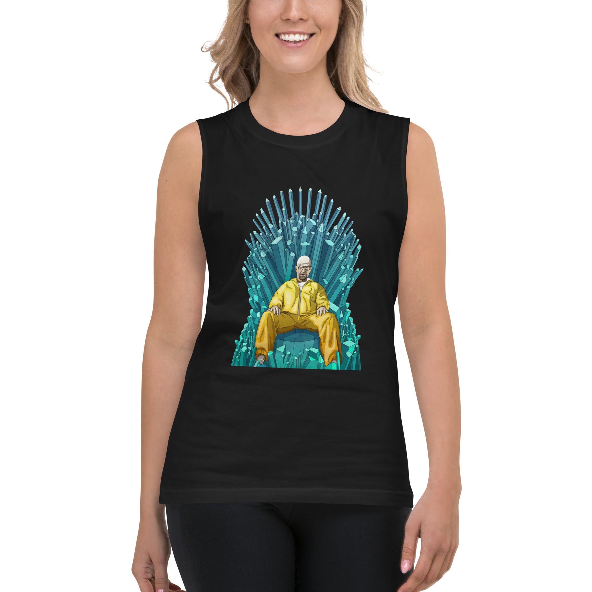 Playera sin Mangas Game of Heisenberg, Disponible en la mejor tienda online para comprar tu merch favorita, la mejor Calidad, compra en Superstar