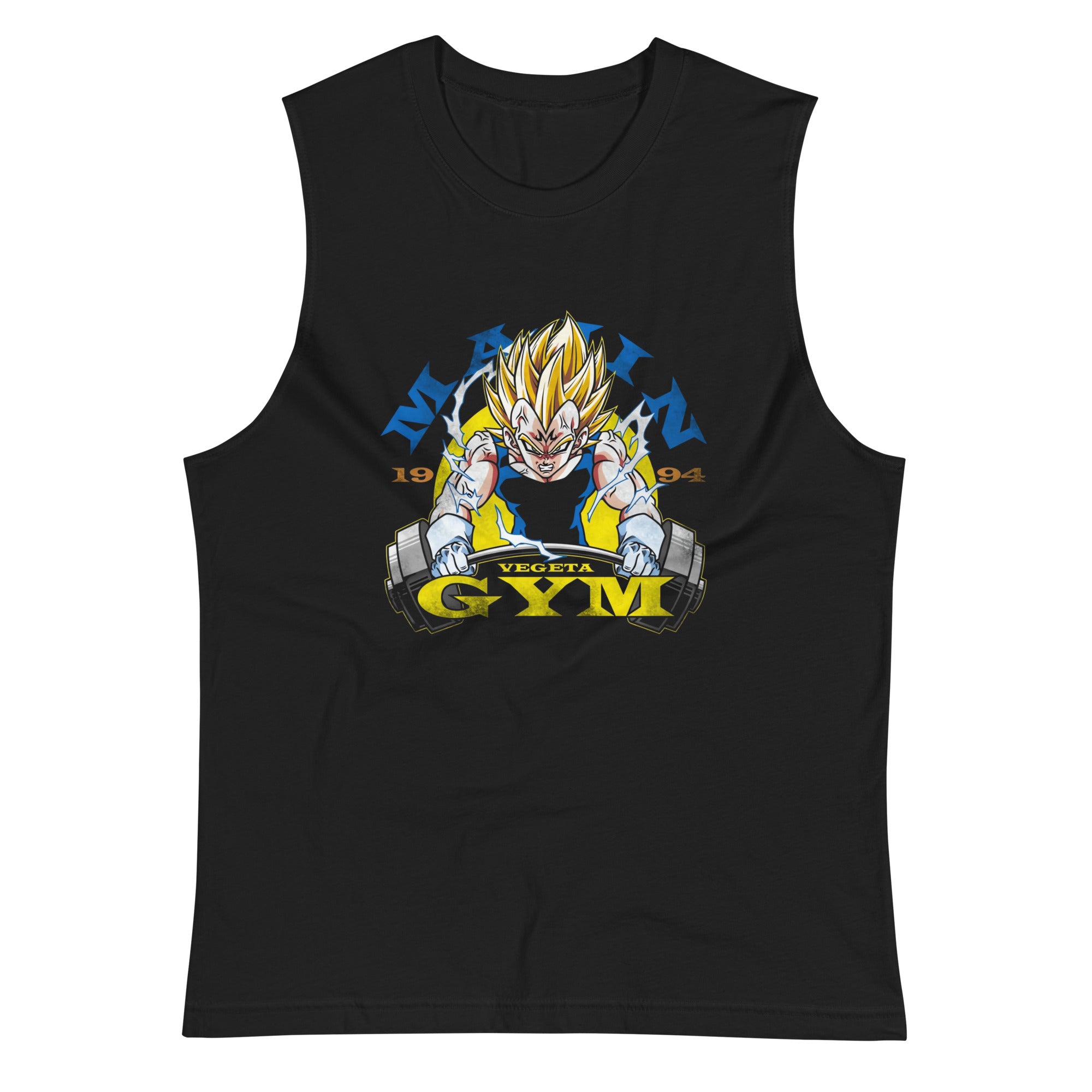 Playera sin Mangas Vegeta Gym, Nuestras Playeras son unisex disponibles en la mejor tienda online, compra ahora en Superstar!