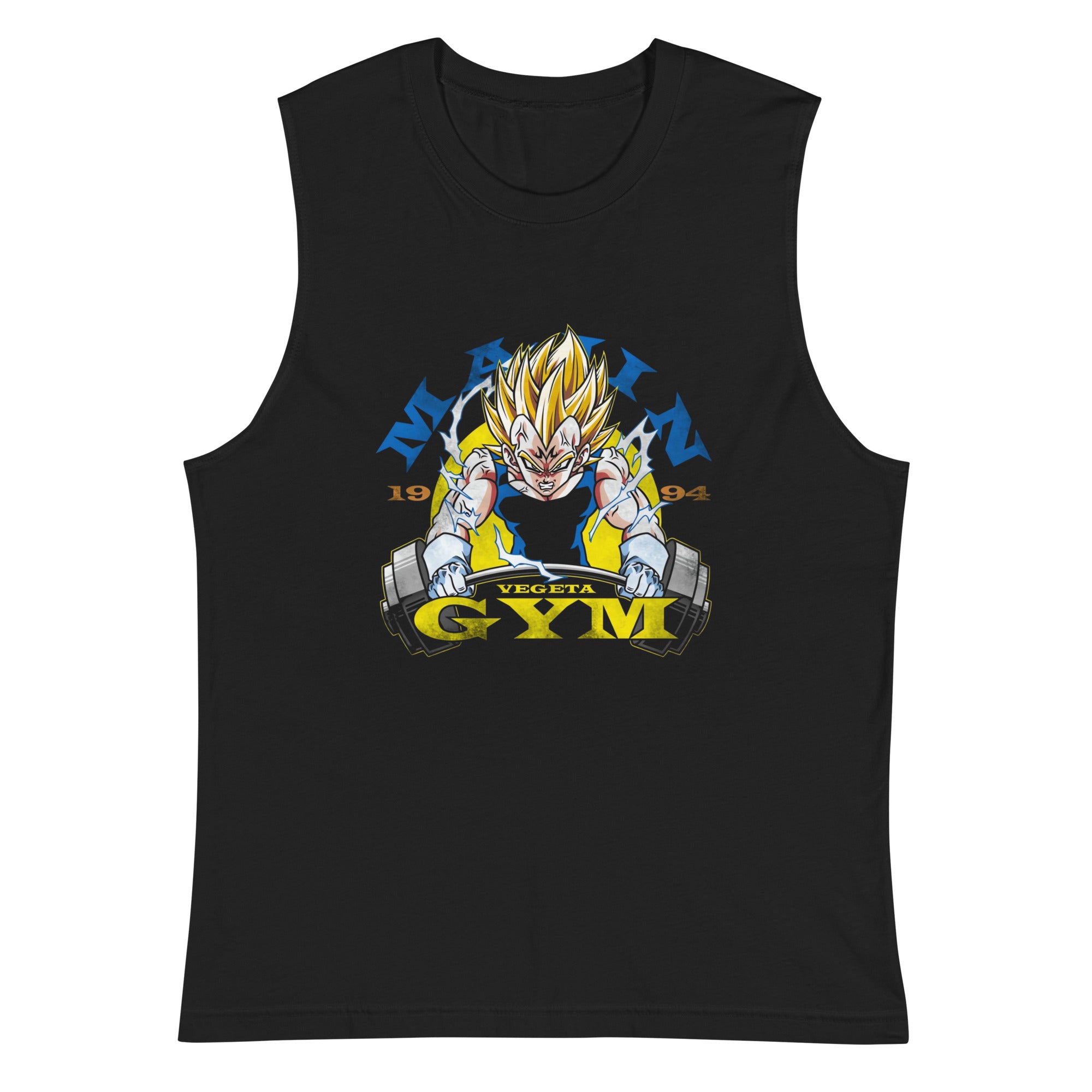 Playera sin Mangas Vegeta Gym, Nuestras Playeras son unisex disponibles en la mejor tienda online, compra ahora en Superstar!