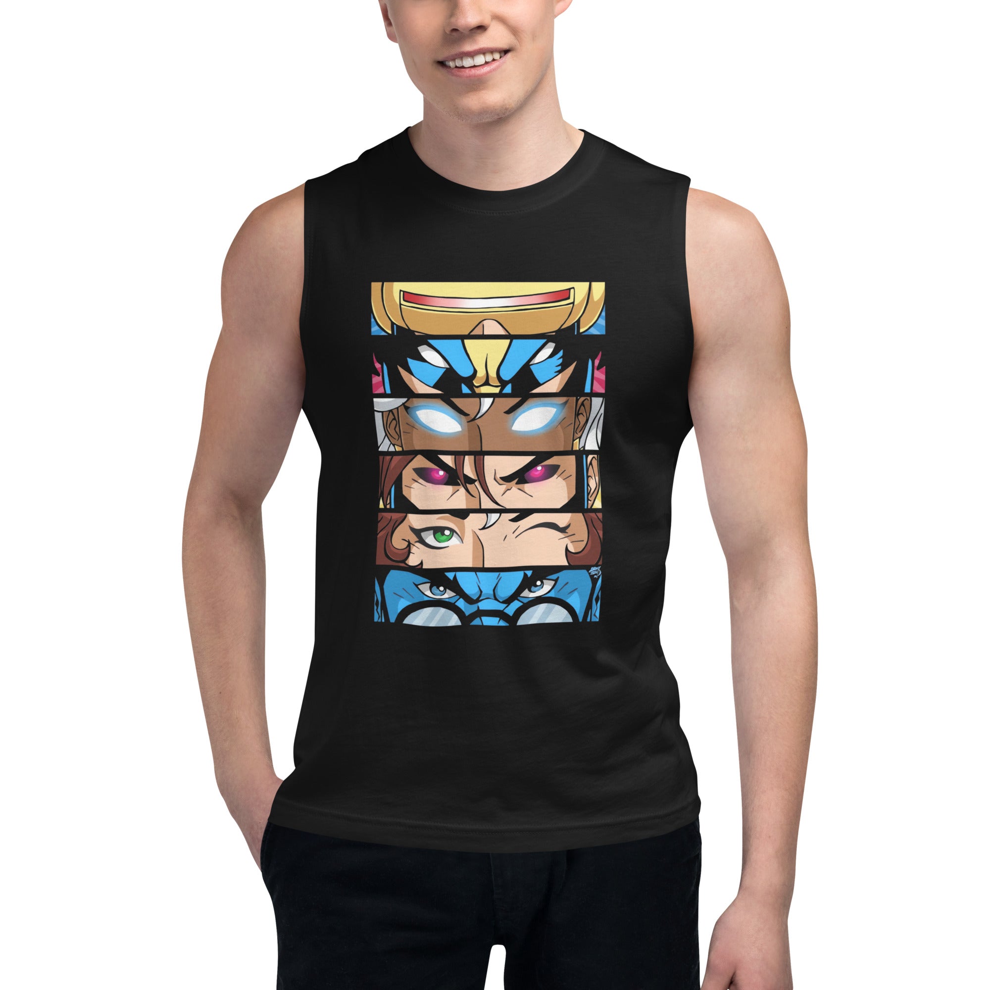 Playera sin Mangas X-Men Eyes, Nuestras Playeras son unisex disponibles en la mejor tienda online, compra ahora en Superstar!