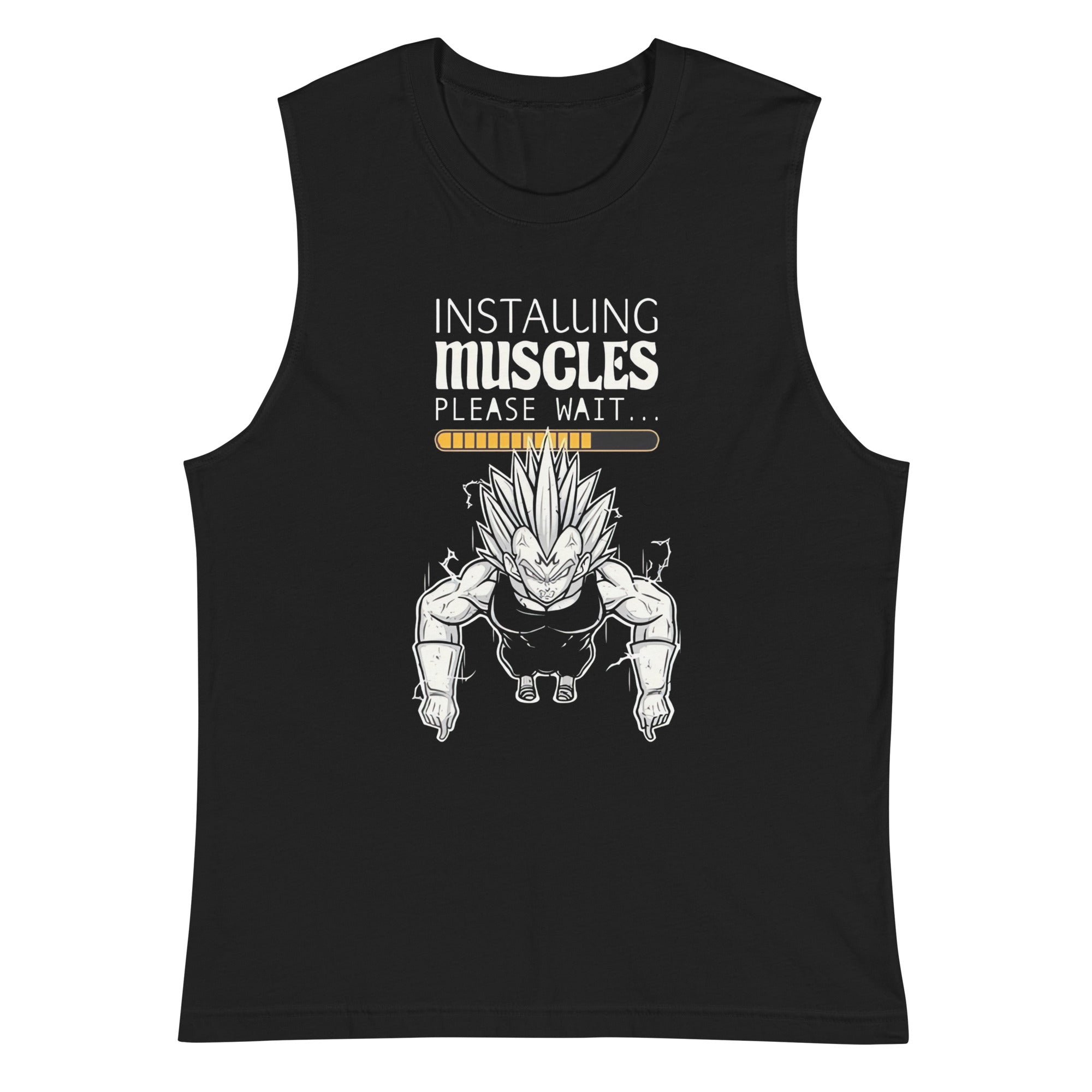 Playera sin Mangas Installing Muscles, Disponible en la mejor tienda online para comprar tu merch favorita, la mejor Calidad, compra en Superstar! 