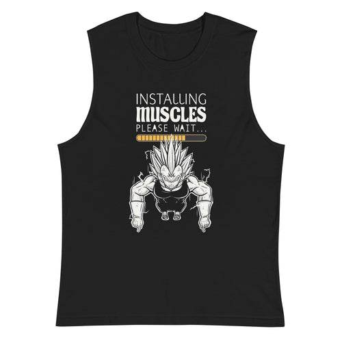 Playera sin Mangas Installing Muscles, Disponible en la mejor tienda online para comprar tu merch favorita, la mejor Calidad, compra en Superstar! 