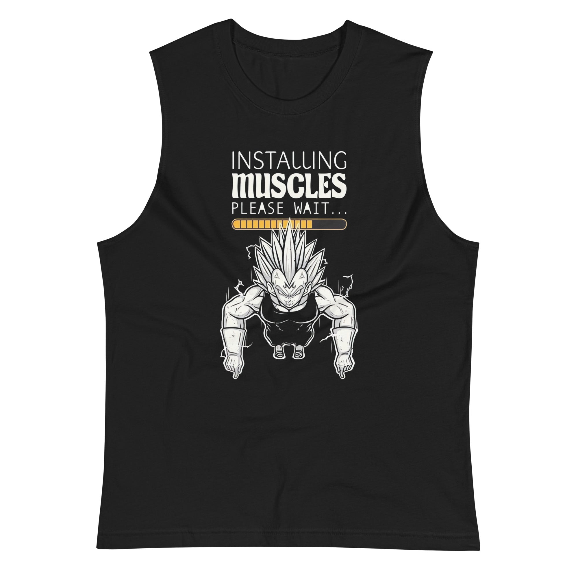 Playera sin Mangas Installing Muscles, Disponible en la mejor tienda online para comprar tu merch favorita, la mejor Calidad, compra en Superstar! 