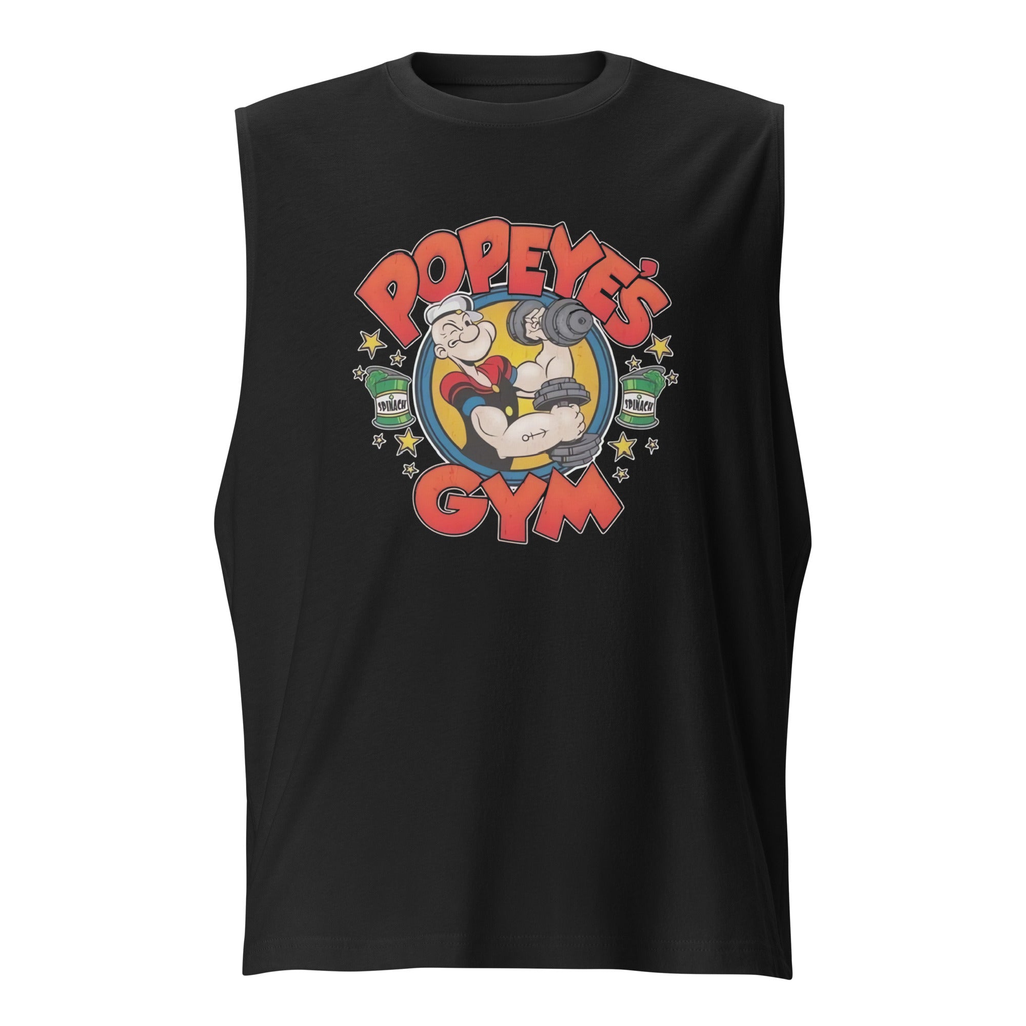 Camiseta sin Mangas Popeye's Gym, Nuestras Camisetas son unisex disponibles en la mejor tienda online, compra ahora en Superstar!