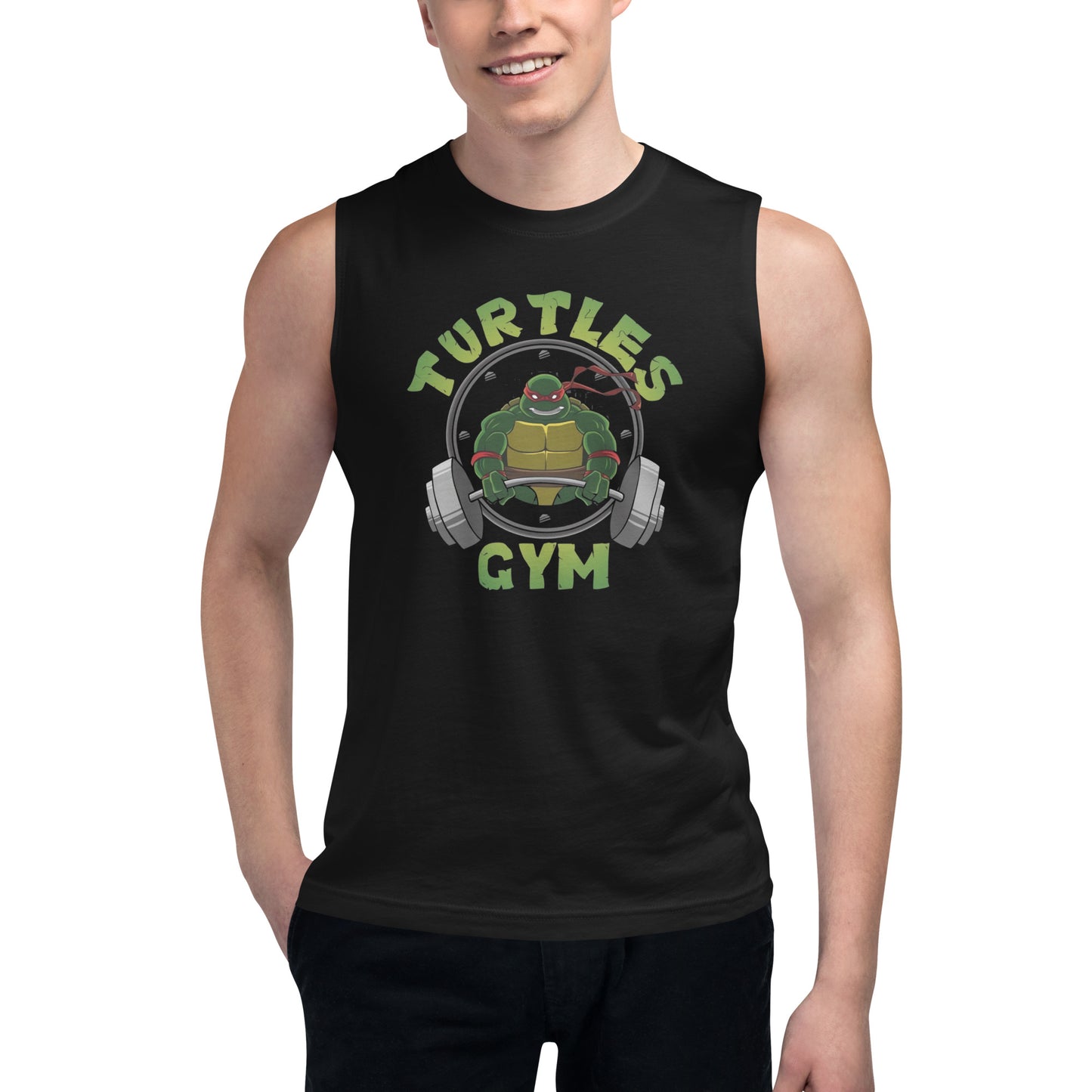 Camiseta sin Mangas Turtles Gym, Nuestras Camisetas son unisex disponibles en la mejor tienda online, compra ahora en Superstar!