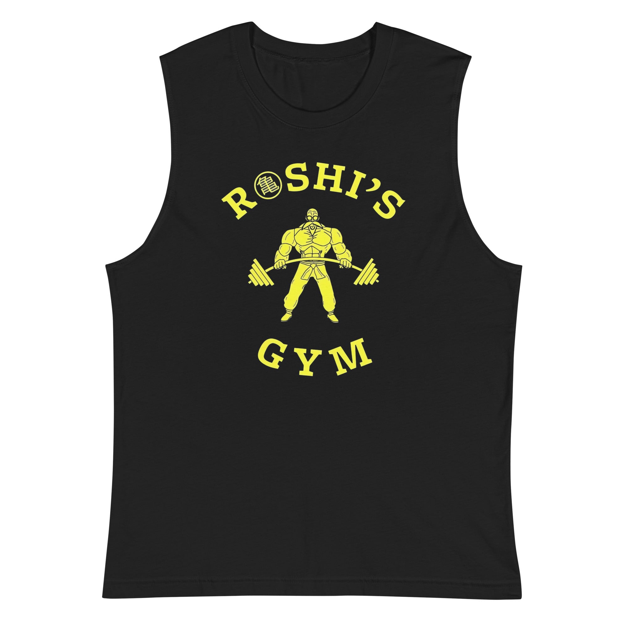 Camiseta sin Mangas Roshi's Gym, Nuestras Camisetas son unisex disponibles en la mejor tienda online, con envíos a todo el país, compra ahora en Superstar!