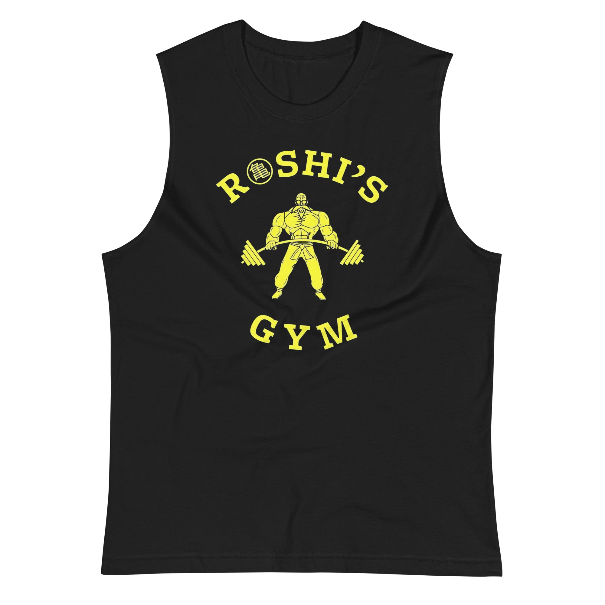 Camiseta sin Mangas Roshi's Gym, Nuestras Camisetas son unisex disponibles en la mejor tienda online, con envíos a todo el país, compra ahora en Superstar!