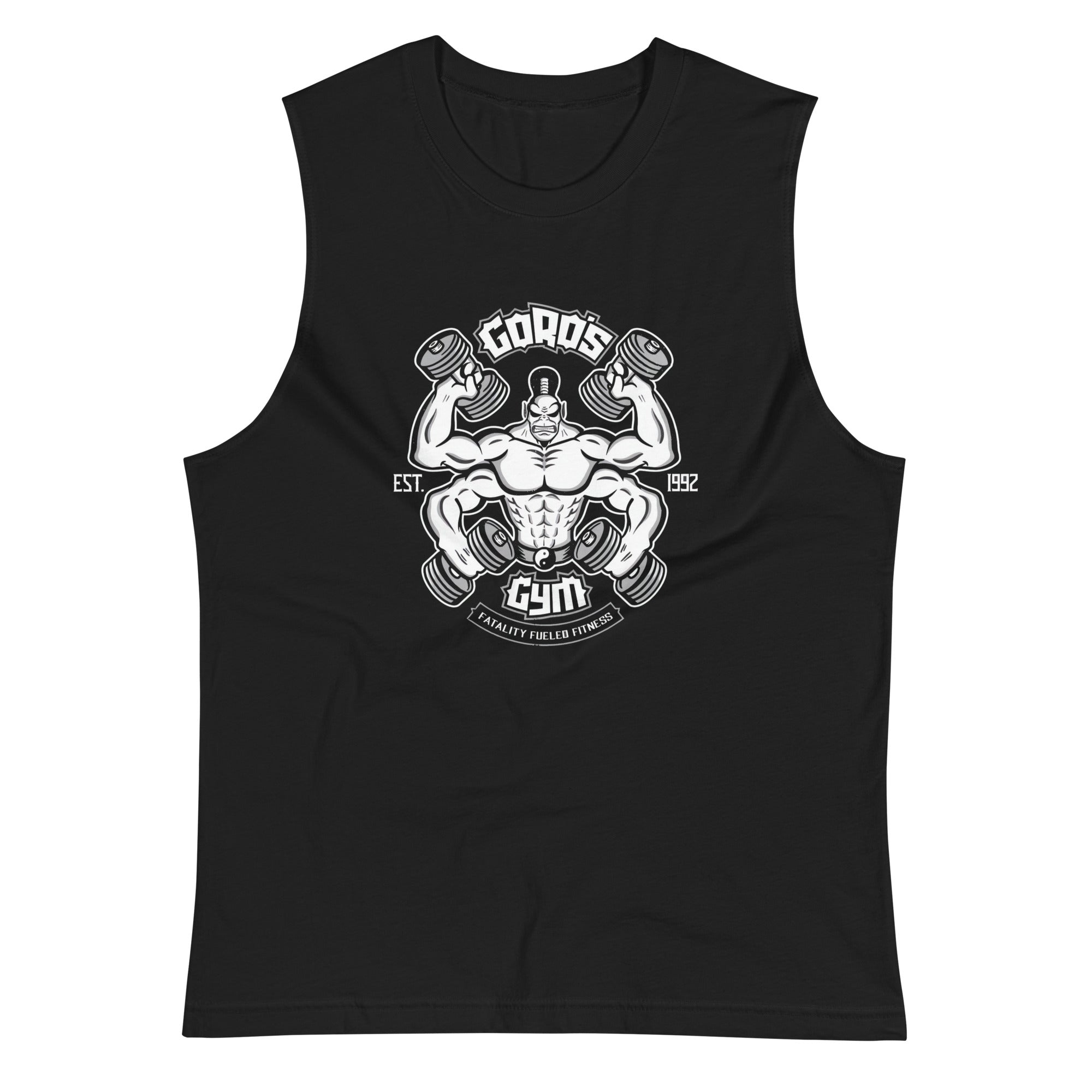 Playera sin Mangas de Goro's Gym, Disponible en la mejor tienda online para comprar tu merch favorita, la mejor Calidad, compra Ahora en Superstar! 
