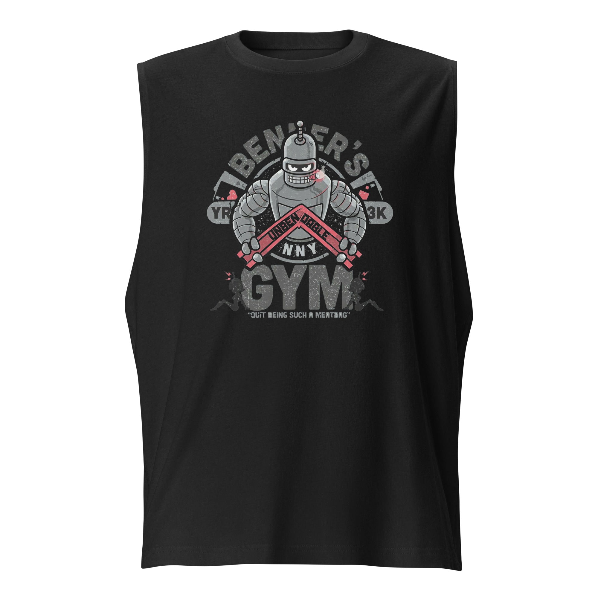 Camiseta sin Mangas Bender's Gym, Nuestras Camisetas son unisex disponibles en la mejor tienda online, compra ahora en Superstar!