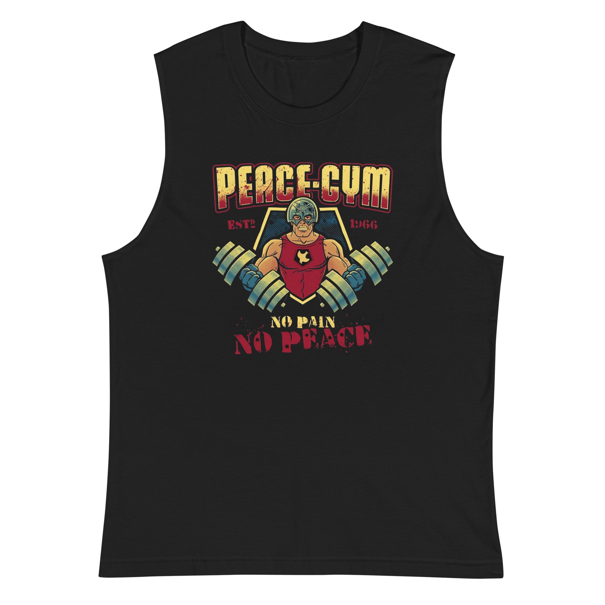 Camiseta sin Mangas Peace Gym, Nuestras Camisetas son unisex disponibles en la mejor tienda online, compra ahora en Superstar!