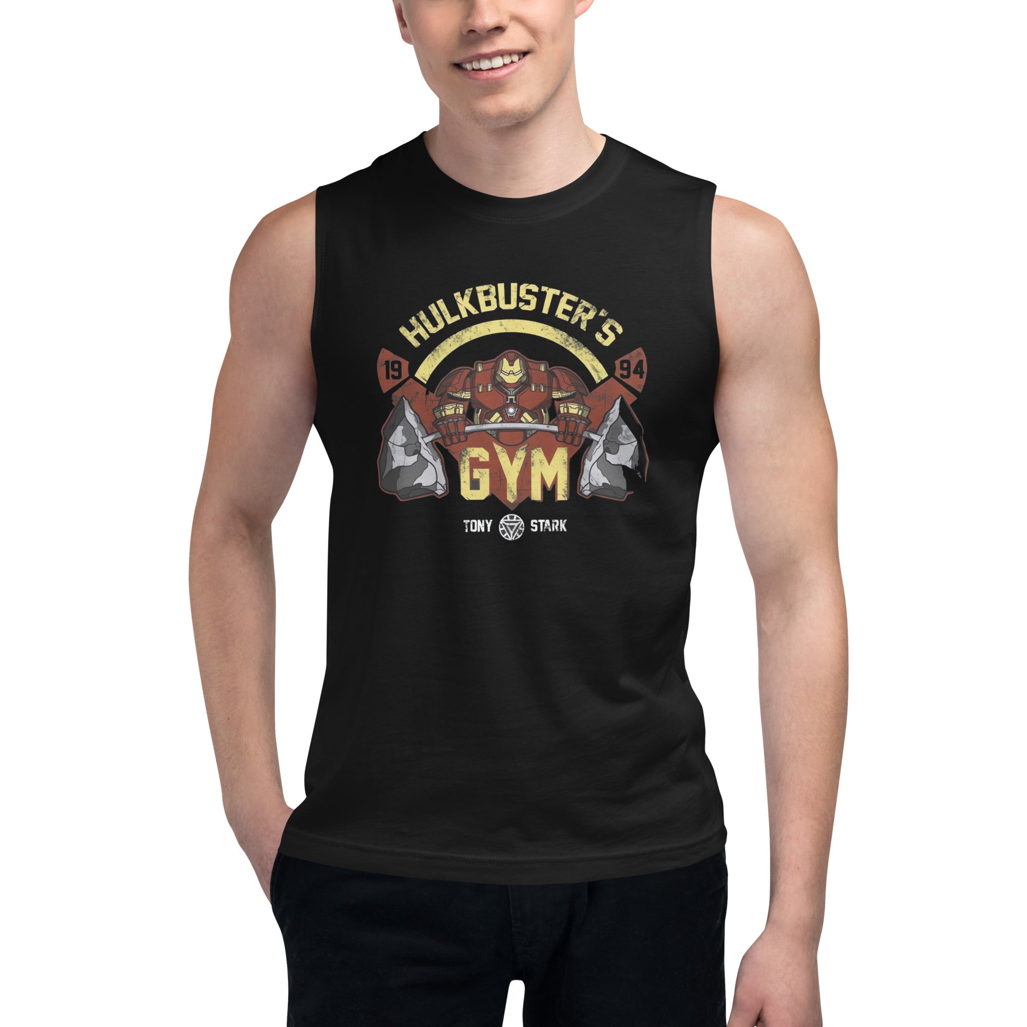 Playera sin Mangas de Hulkbuster's Gym, Disponible en la mejor tienda online para comprar tu merch favorita, la mejor Calidad, compra en Superstar! 
