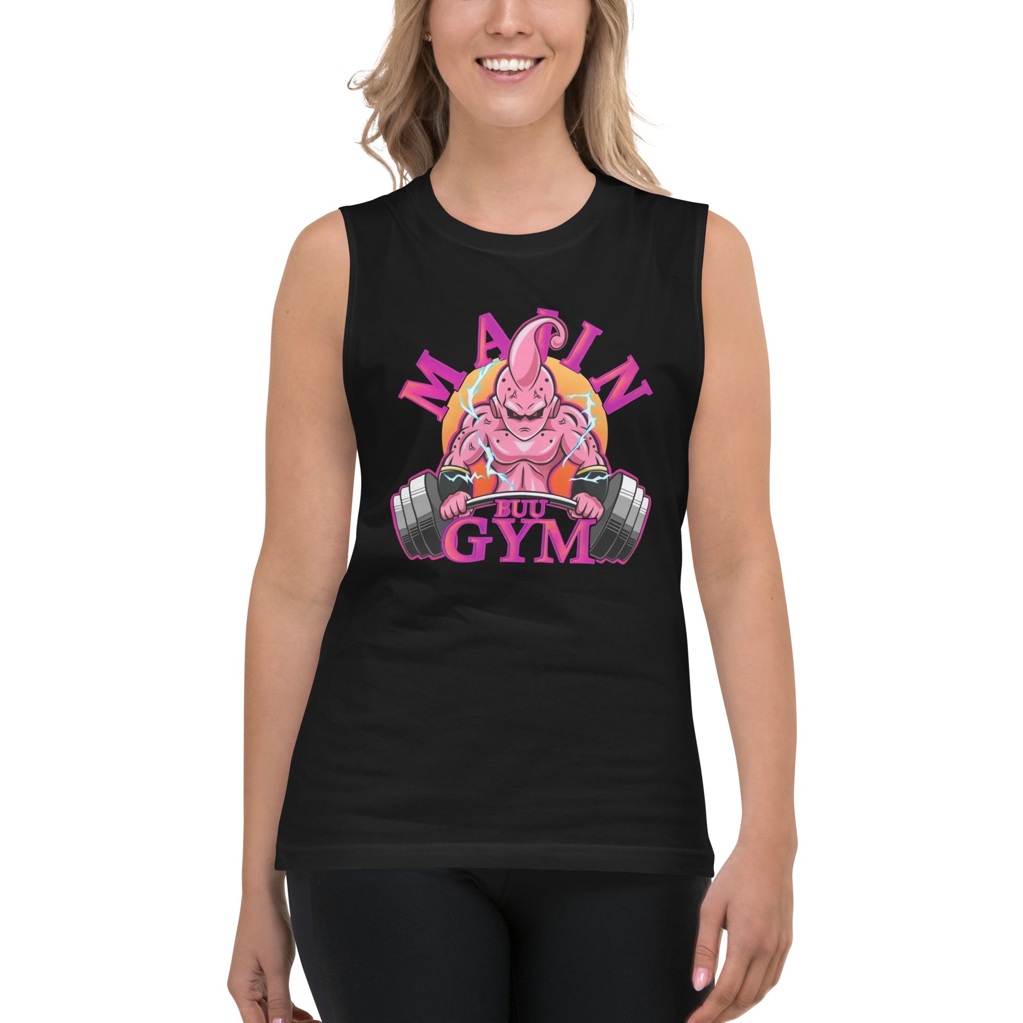 Camiseta sin Mangas Majin Gym, Nuestras Camisetas son unisex disponibles en la mejor tienda online, compra ahora en Superstar!