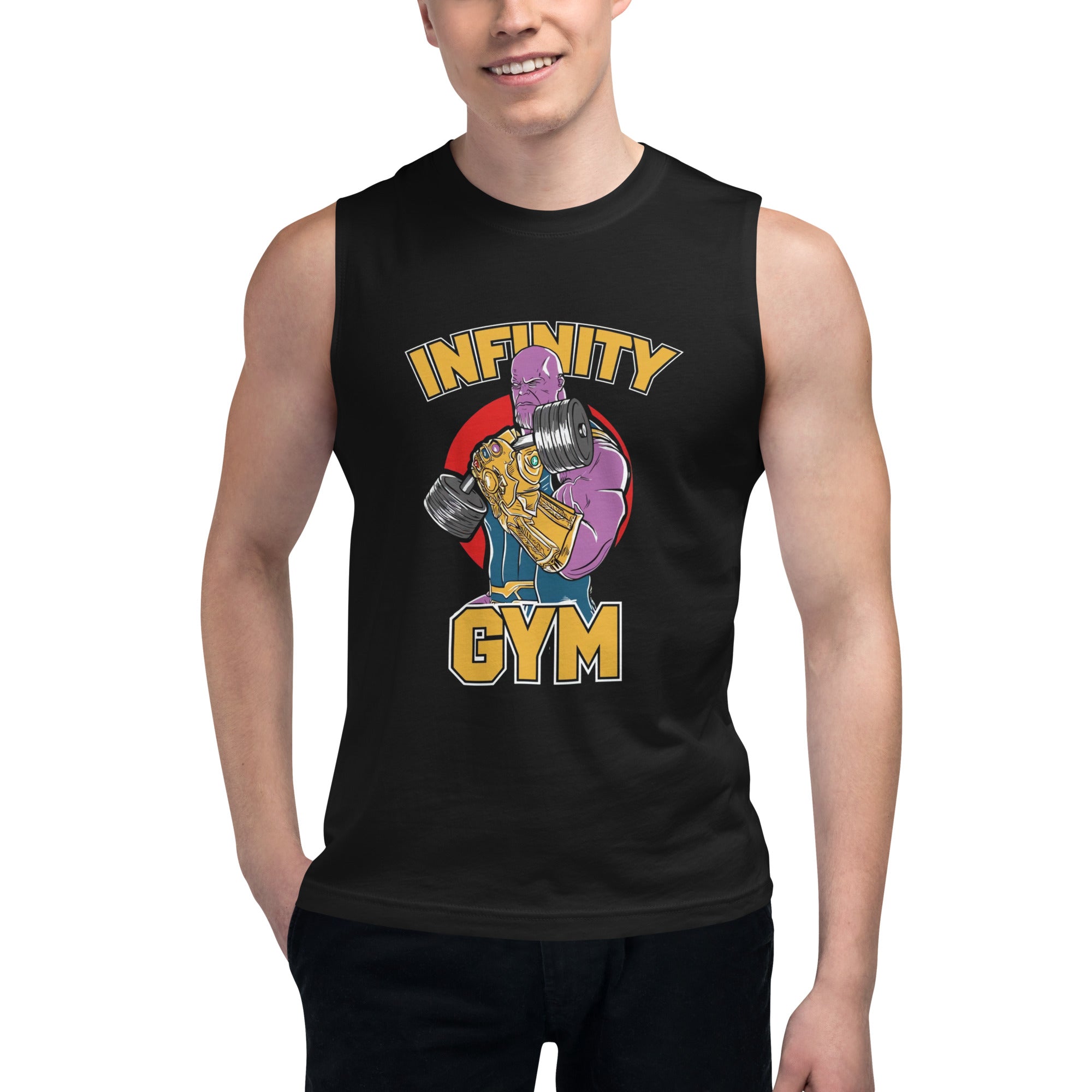 Camiseta sin Mangas Infinity Gym, Nuestras Camisetas son unisex disponibles en la mejor tienda online, compra ahora en Superstar!