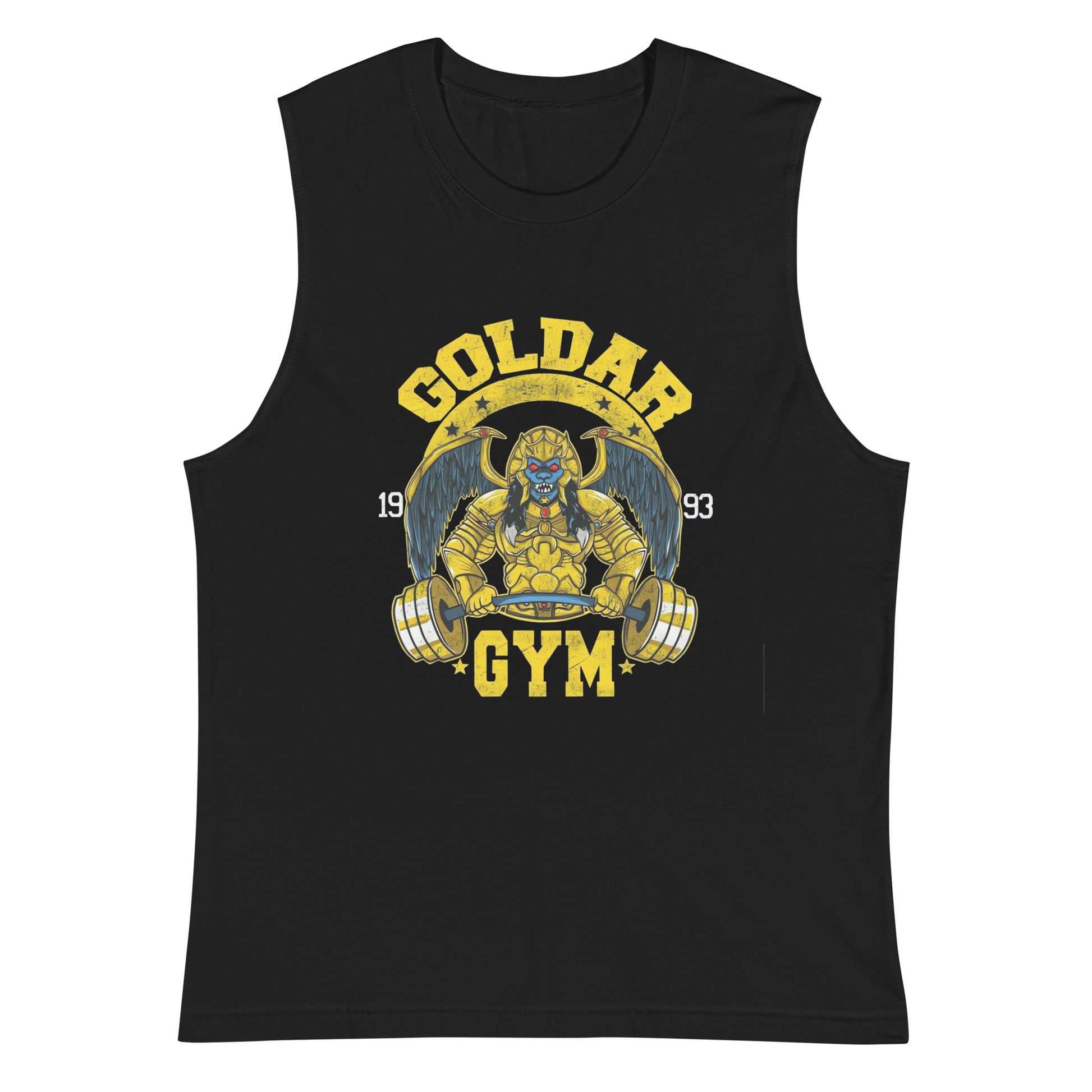 Camiseta sin Mangas Goldar Gym, Nuestras Camisetas son unisex disponibles en la mejor tienda online, compra ahora en Superstar!